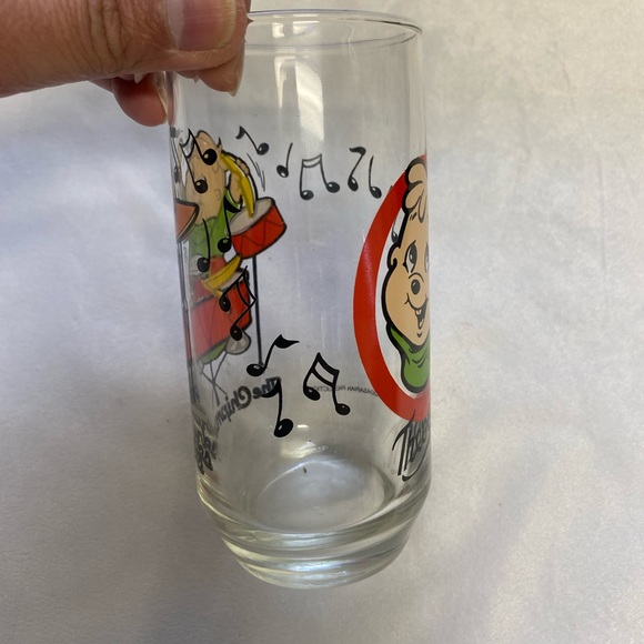 Vintage 1985 Theodore The Chipmunks Collectors Drinking Glass - Picture 5 of 12